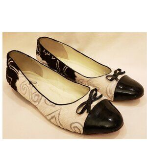 ZEFERINO Brazil Comfort Flat Shoes Sz-EU-39/US~9 Multicolor Leather/Pony Hair